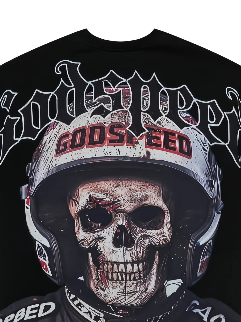 Back view - GODSPEED Crash Out graphic T-shirt